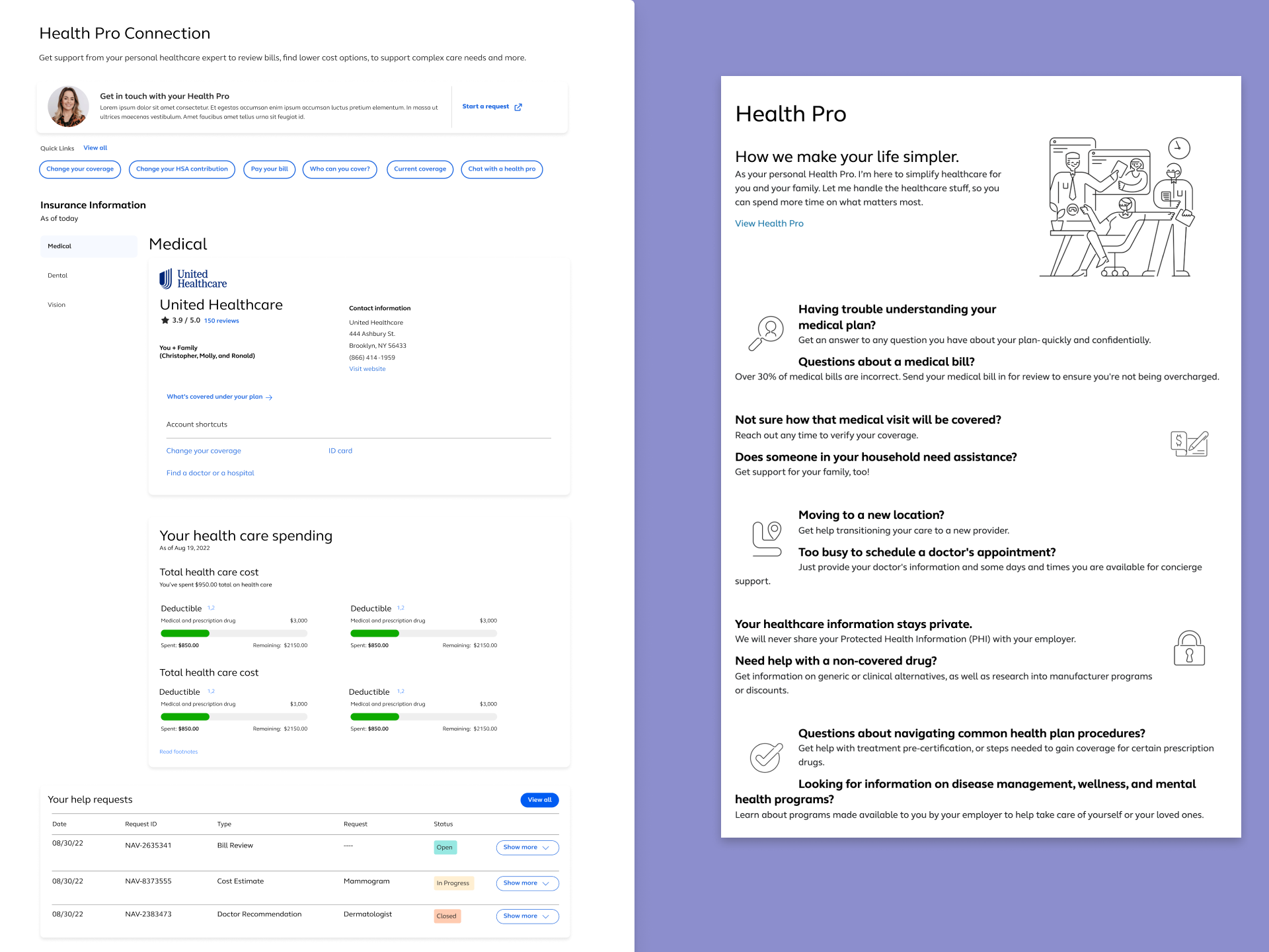 Healthcare Navigation HealthPro Experience